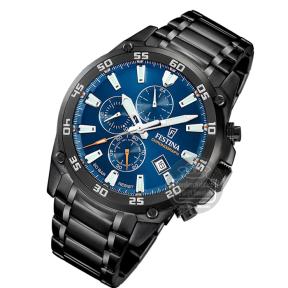 festina timeless chronograaf horloge F20735-1