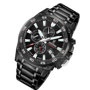 festina timeless chronograaf horloge F20735-3