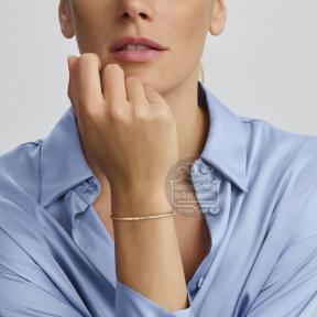 Facette Jewels Armband 4027324 geelgoud met lab grown diamant