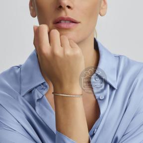 Facette Jewels Armband 4027327 geelgoud met lab grown diamant