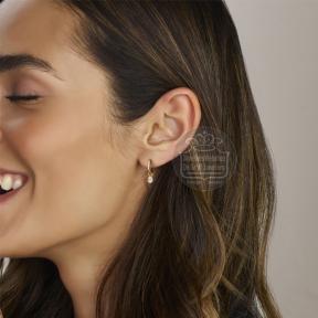 Facette Jewels Oorbellen 4031986 geelgoud met lab grown diamant