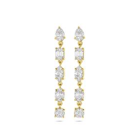 Facette Jewels Oorbellen 4033555 geelgoud met lab grown diamant