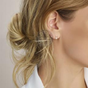 Facette Jewels Oorbellen 4033558 geelgoud met lab grown diamant