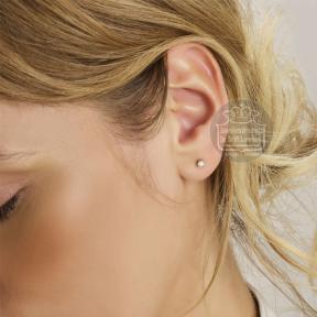 Facette Jewels Oorbellen 4033684 geelgoud met lab grown diamant