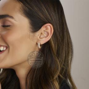 Facette Jewels Oorbellen 4033721 geelgoud met lab grown diamant