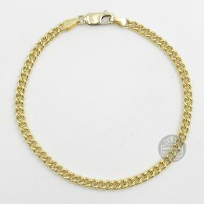 Fjory Gouden Bolle Gourmet Armband 40-EBG03819
