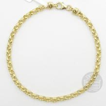 Fjory Gouden Jasseron Armband 40-J0419