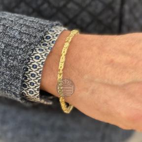 Fjory Gouden Koningsschakel Armband 40-KON03721