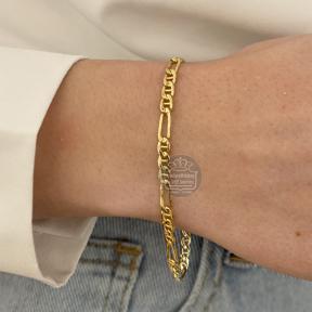 Fjory Gouden Figaro Valkenoog Armband 40-VHF0419