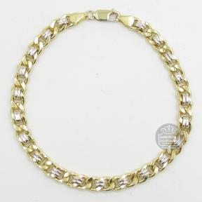 Fjory Gouden Gourmet Linked Armband 41-GL0621