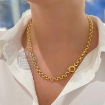 Fjory Gouden Jasseron Collier 40-J06645
