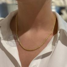 Fjory Gouden Koord Collier 40-K0345