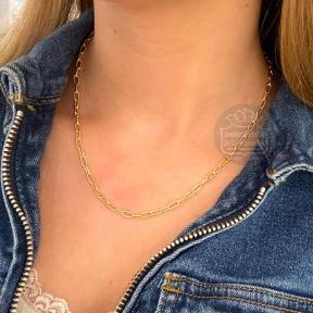 Fjory Gouden CFE Collier 40/25-CFER07545