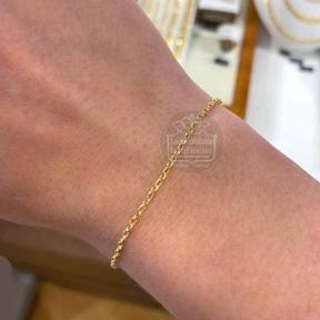 Fjory Gouden Anker Armband 40-ANK01619