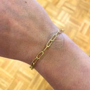 Fjory Gouden Anker Armband 40-ANK04519