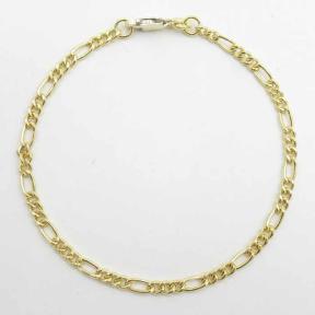 Fjory Gouden Figaro Armband 40-F03119