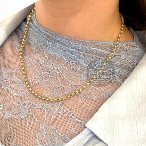 Fjory Gouden Jasseron collier 40-J0445