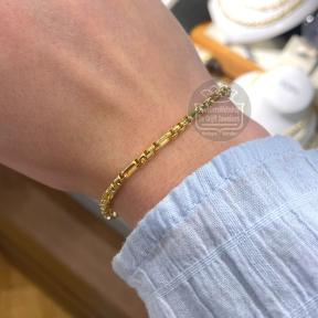 Fjory Gouden Venetiaans Armband 40-VENRT03019