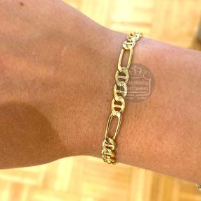 Fjory Gouden Figaro Valkenoog Armband 40-VHF0519