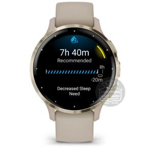 Garmin Venu 3S Amoled horloge 010-02785-02 GPS 41mm siliconen band