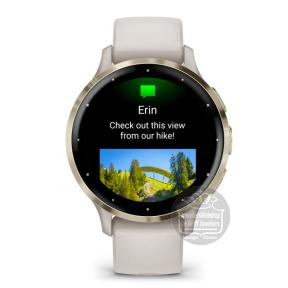 Garmin Venu 3S Amoled horloge 010-02785-04 GPS 41mm siliconen band