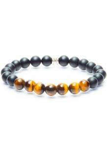 Gemini armband Combo Black/Yellow 8mm