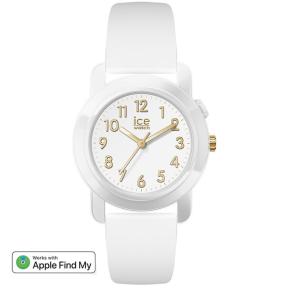 Ice-Find White Goldplated Horloge 024916