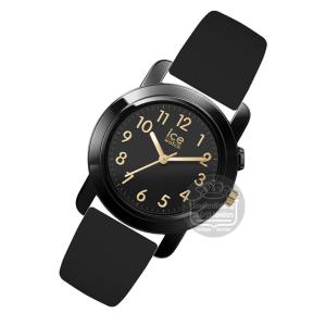 Ice-Find Black Goldplated Horloge 024917