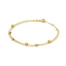 Jackie Gold Double Bubble Bracelet JKB23.351