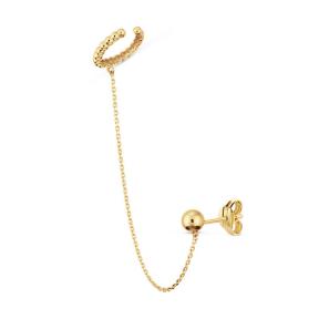 Jackie Gold Single Cuff Stud JKS24.443