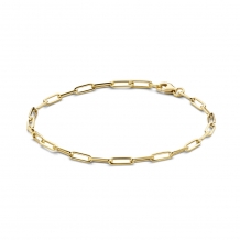 Jackie Gold Box Link Bracelet JKB20.011
