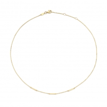 Jackie Gold Triple Bar Necklace JKN21.101