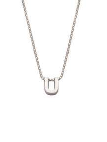initials letter U collier Joy de la Luz Si-U