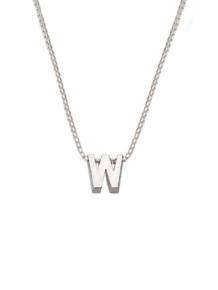 initials letter V collier Joy de la Luz Si-V