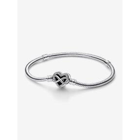 Pandora armband Silver sprankelend hart 592645C01