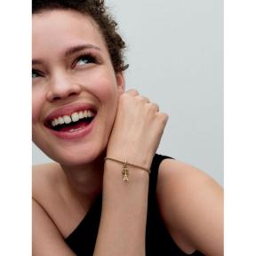 Pandora bedel goldplated Eiffeltoren diamant Charm 763344C01