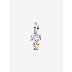 Pandora bedel bicolor Happy Girl Charm 763601C00