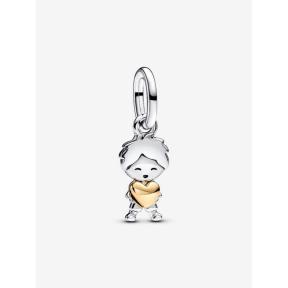 Pandora bedel bicolor Happy Boy Charm 763602C00