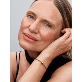 Pandora clip Silver Goldplated Rond 763678C00