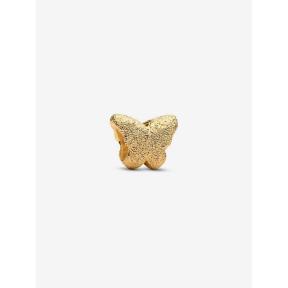 Pandora minibedel Silver Goldplated Vlinder 764046C00