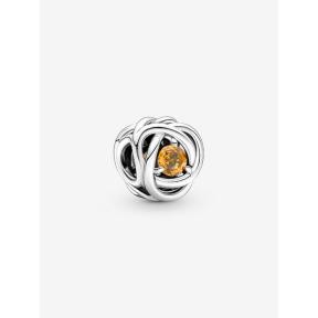 Pandora Silver Geboortesteen November Infinity bedel 790065C04