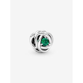 Pandora Silver Geboortesteen Mei Infinity bedel 790065C08