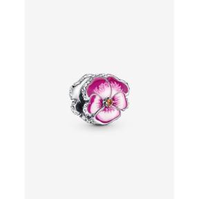 Pandora Silver Roze Viooltje bedel 790777C01