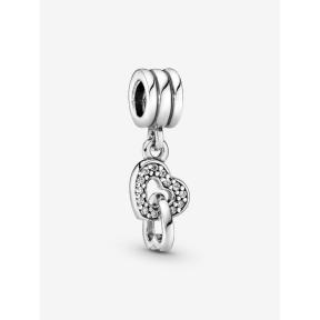 Pandora Silver Verstrengelde Harten bedel 791242CZ