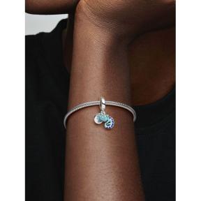Pandora Silver Kleurveranderende Kameleon bedel 791676C01