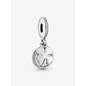 Pandora Silver Klavertjevier bedel 792089CZ