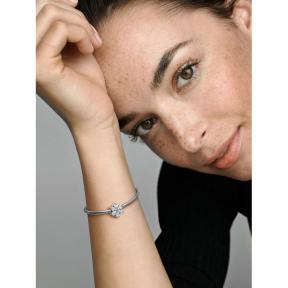 Pandora Silver Sparkling Herbarium Cluster bedel 792623C01