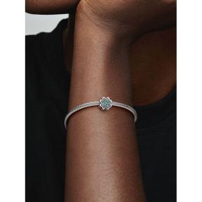 Pandora Silver Deelbare klavertjevier bedel 792752C01