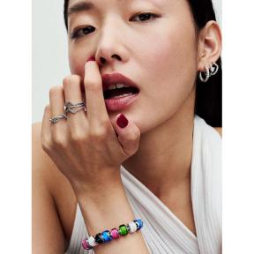 Pandora minibedel Silver Blauw 793105C00