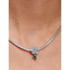 Pandora Silver Sprankelende Roos In Bloei bedel 793201C01